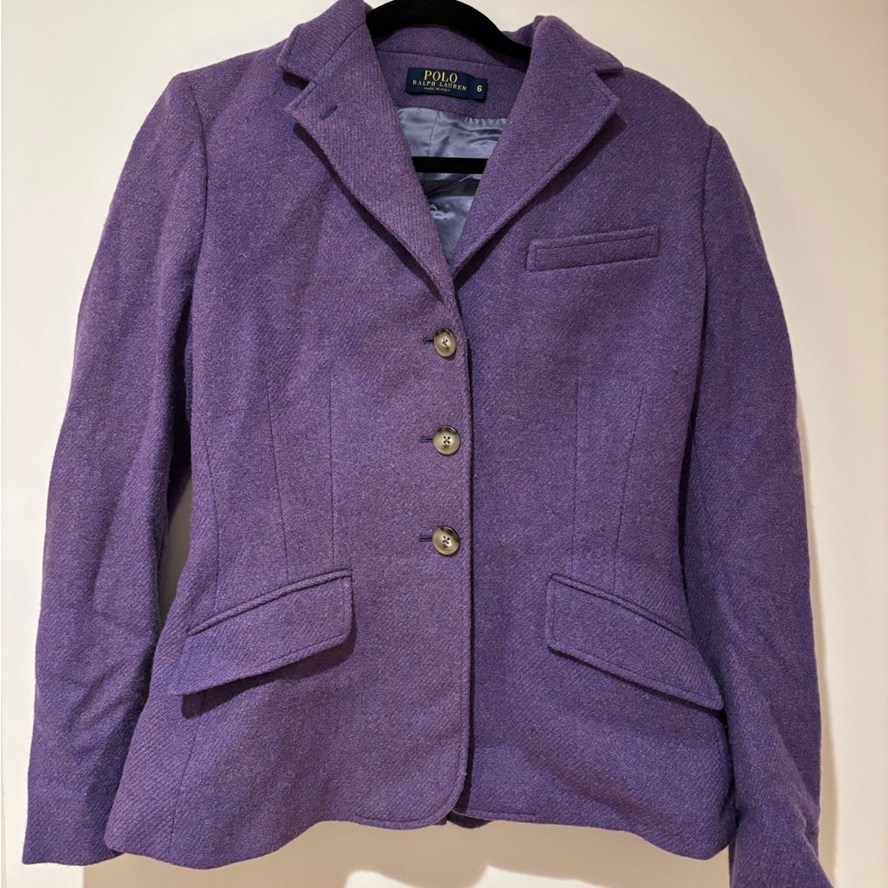 Polo by Ralph Lauren Women's Violet Blazer
